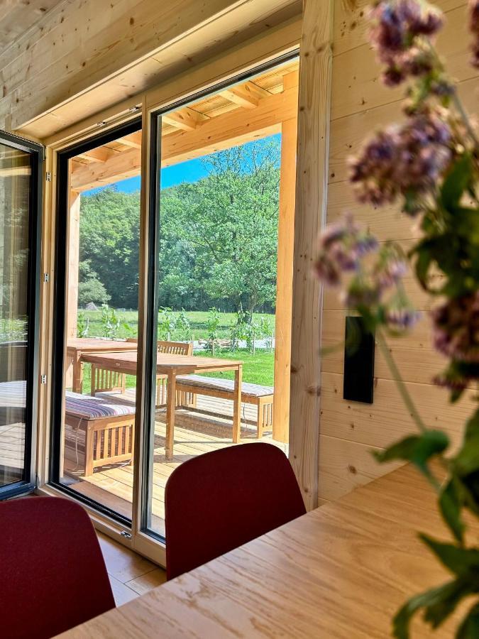 Das Gruenhaus - Dein Chalet In Grünau im Almtal Exteriör bild