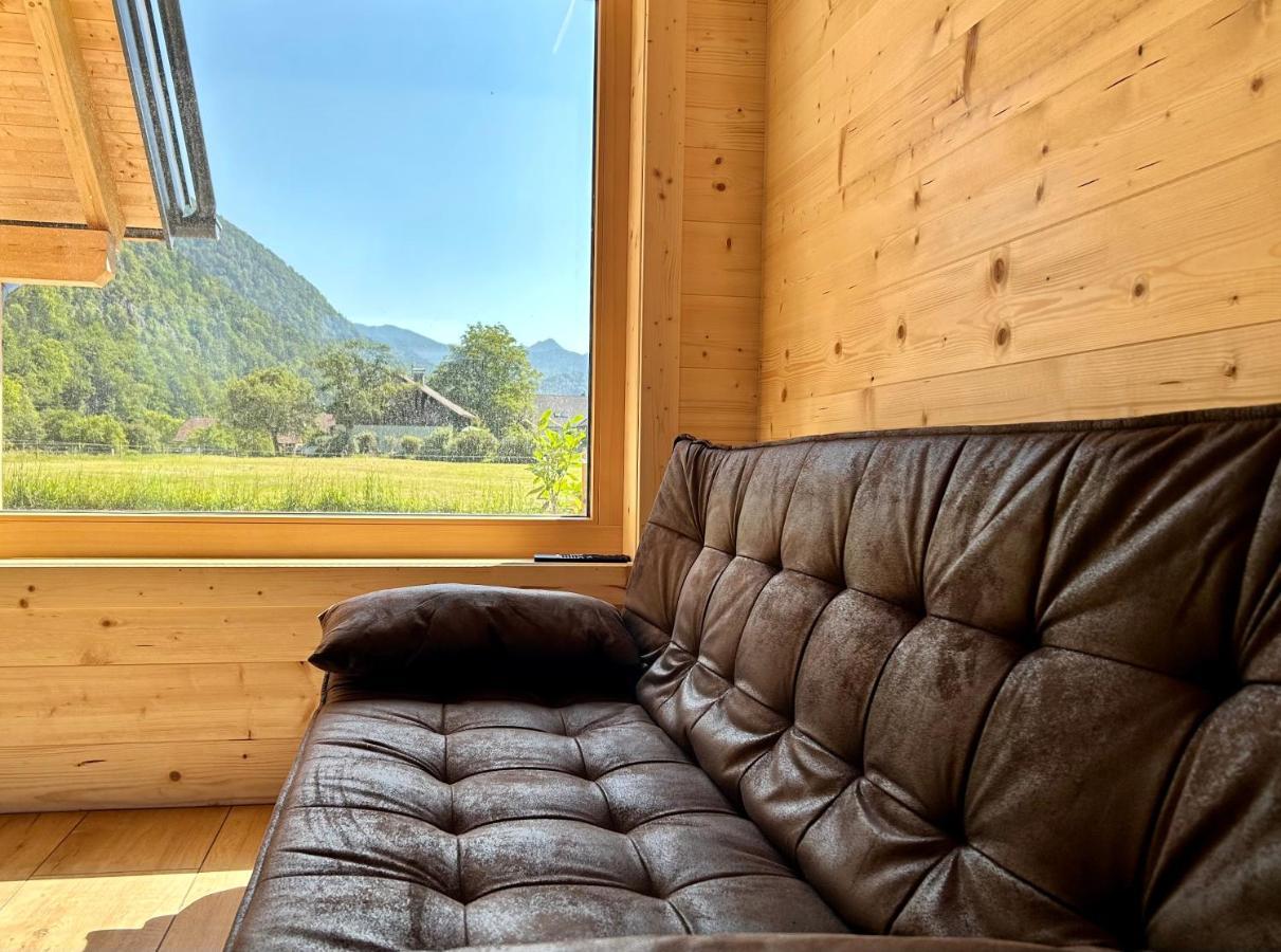 Das Gruenhaus - Dein Chalet In Grünau im Almtal Exteriör bild