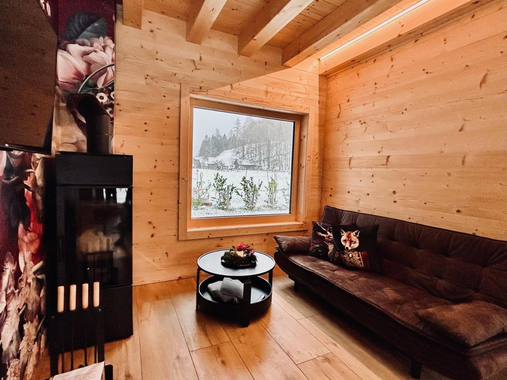 Das Gruenhaus - Dein Chalet In Grünau im Almtal Exteriör bild