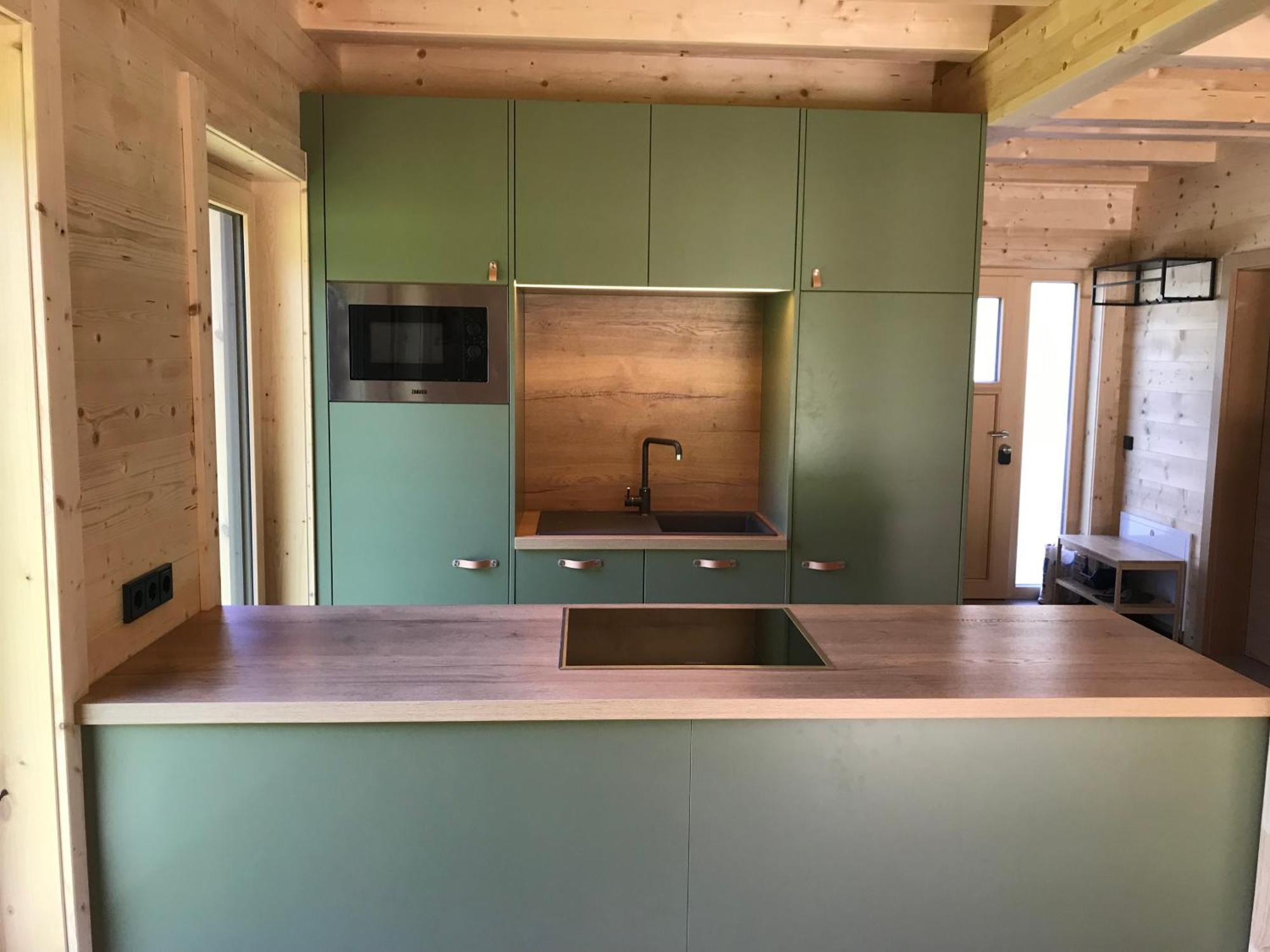 Das Gruenhaus - Dein Chalet In Grünau im Almtal Exteriör bild